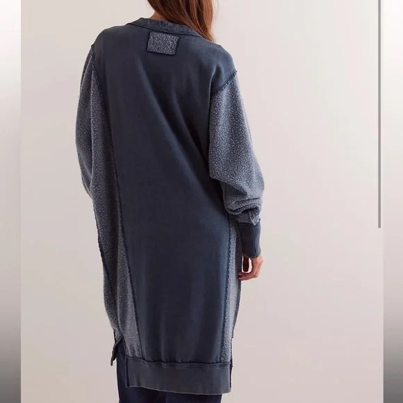 Free People We The Free Dreamy Blue Cardi - Picture 3 of 9